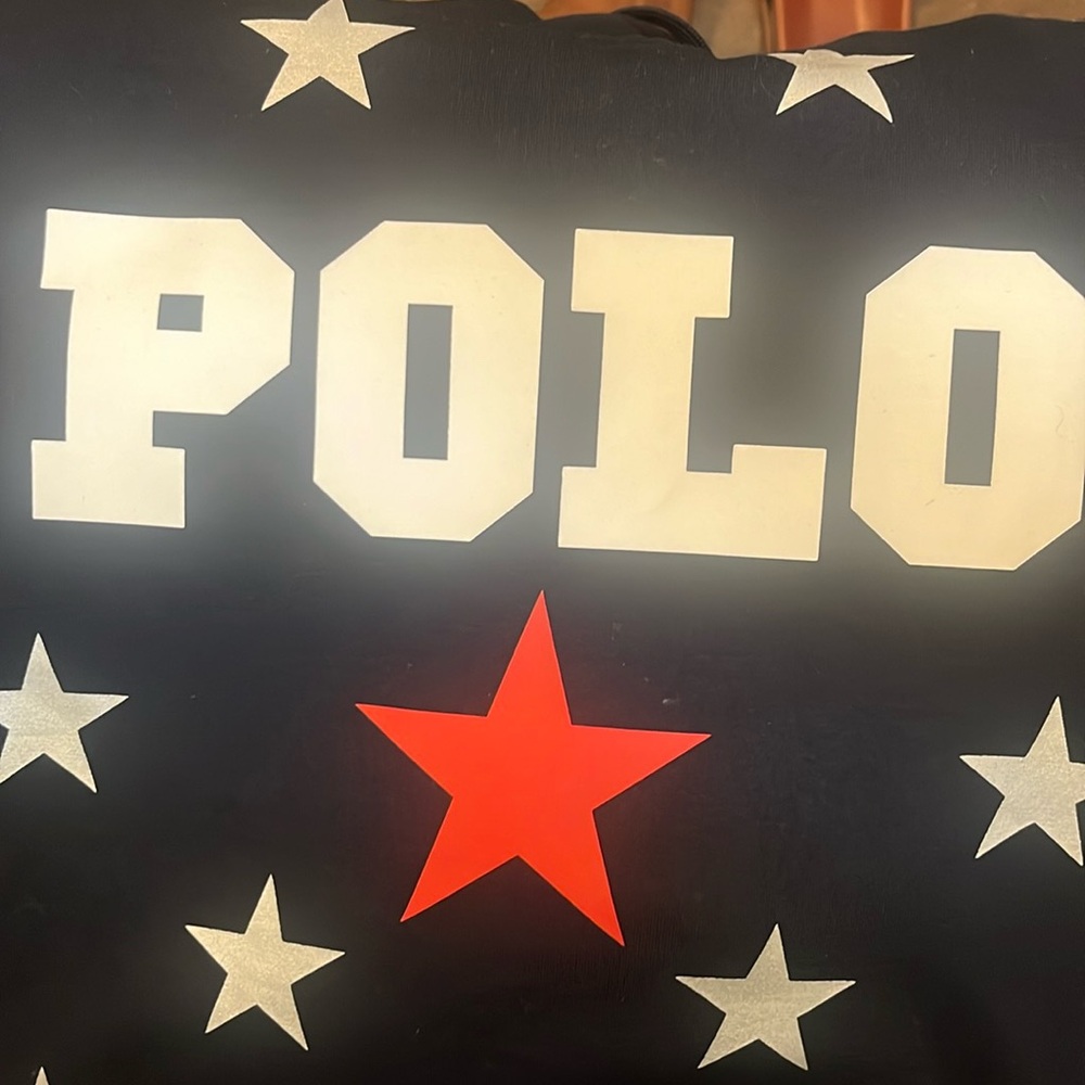 Polo by Ralph Lauren American Stars and Strips Hoodie. Size XL Drawstring